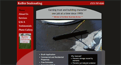 Desktop Screenshot of keffersealcoating.org